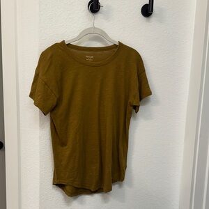 Madewell Women's Olive Short Sleeve Tee